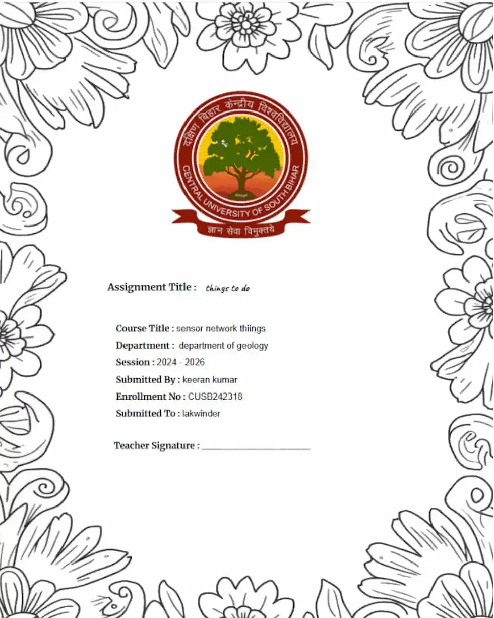 asthetic template for cusb student